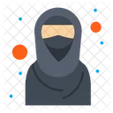 Muslimisches Mädchen  Symbol