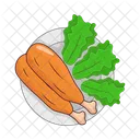 Carne Comida Cena Icon