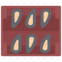 Mussel Seafood Food Icon