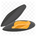 Mussel Pearl Sea Food Icon