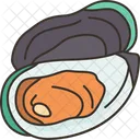 Mussels Seafood Appetizer Icon