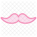 Mustache Icon Duotone Line Icon Icon