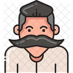 Mustache  Icon