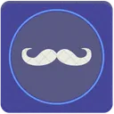 Mustache Face Man Icon