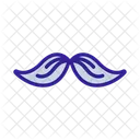 Barbershop Mustache Concept Icon