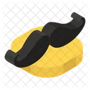 Mustache Whiskers Mustachio Icon