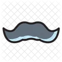 Mustache Hair Mirror Icon