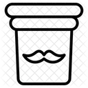 Mustache Cream Icon