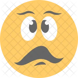 Mustache Emoji  Icon