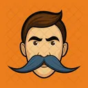 Mustache Drawing Icon