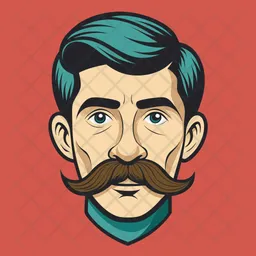 Mustache  Icon