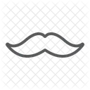 Mustache Barber Hairstyle Icon