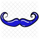 Mustache Beared Props Icon
