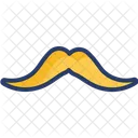 Men Mustache Black Mustache Icon