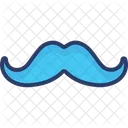Mustache Mature Male Icon