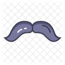 Mustache Man Face Icon