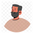 Mustache Man  Icon