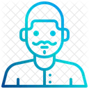 Mustache Man  Icon