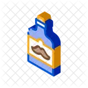 Bottle Label Mustache Icon