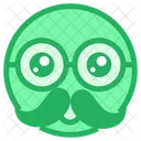 Mustache Smile  Icon