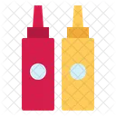 Mustard Sauce Ketchup Icon
