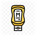 Mustard Bottle Mayonnaise Icon