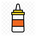 Mustard Bottle Sauce Icon
