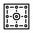 Musterdesign Muster Nahtloses Muster Ícone