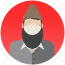 Musulman Avatar Musulman Barba Icono