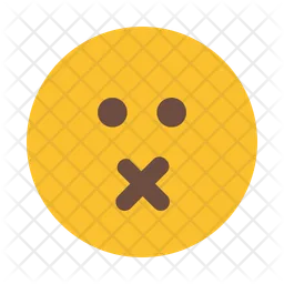Mute Emoji Icon
