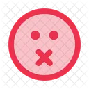 Mute Emoji Smileys Icon