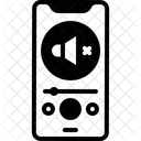 Silenciar Telefono Volumen Icono