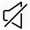 Mute Sound No Icon