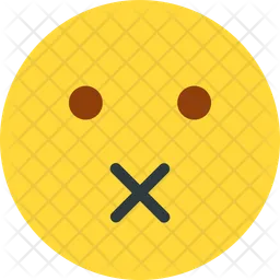 Mute Emoji Icon
