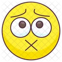 Mute Emoji Mute Expression Emotag Icon