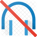 Mute Headphone  Icon