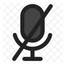 Mute Silent Mic Icon