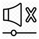 Mute Volume No Sound Icon