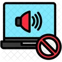 Silence Audio Mic Icon