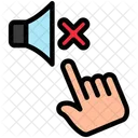 Silence Audio Mic Icon