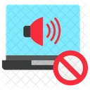 Silence Audio Mic Icon