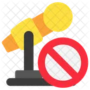Silence Audio Mic Icon