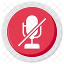 Mute Microphone  Icon