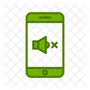 Mute Mobile  Icon