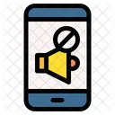 Mute Smartphone  Icon