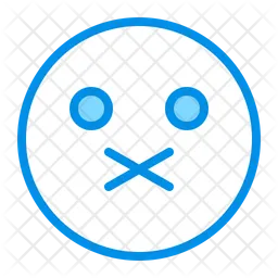 Muted Emoji Icon