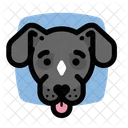 Mutt Black Dog Icon