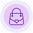 Moms Handtasche Liniensymbol Icon