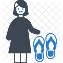 Hausschuhe Fur Mutter Bequeme Hausschuhe Hausschuhe Symbol