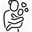 Mutter Kind Perinatal Mutter Kind Mutterschaft Mutterschaft Elternschaft Erziehung Symbol